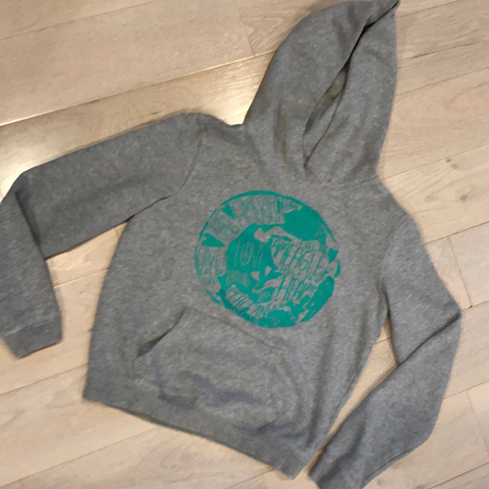 American Eagle gray hoodie